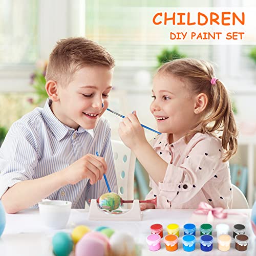 MicoSim 20 Pack Mini Acrylic Paint Set,12 Colors Acrylic Paints Strips for Kids&Adults Craft Paint,280 PCS Kids Painting Kit Container Strips Storage, Perfect for Home Birthday Classroom Party Favors…… - Image 4