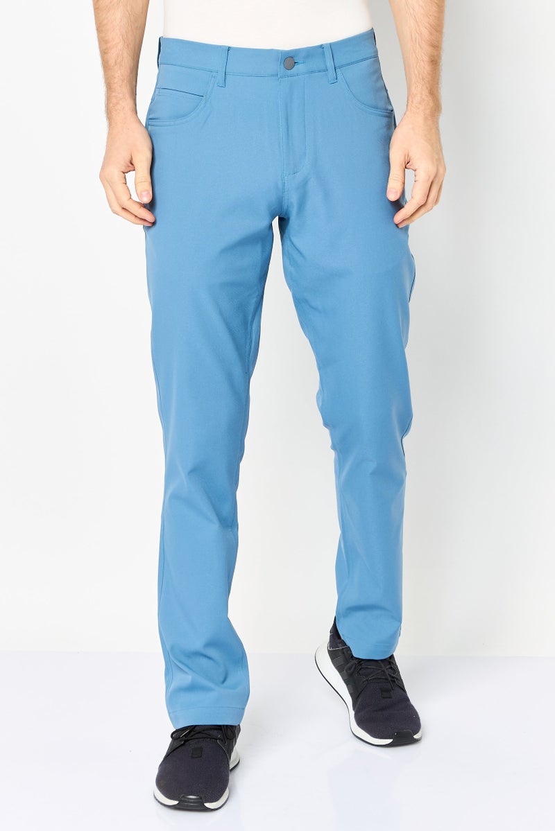 PUMA Men Sportswear Fit Outdoor Track Pants, Sage Blue - Image 1