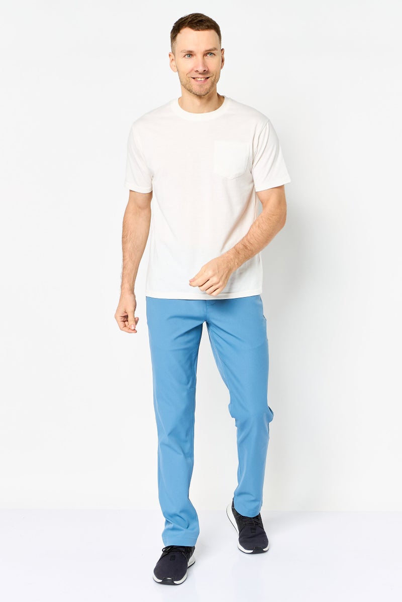 PUMA Men Sportswear Fit Outdoor Track Pants, Sage Blue - Image 2