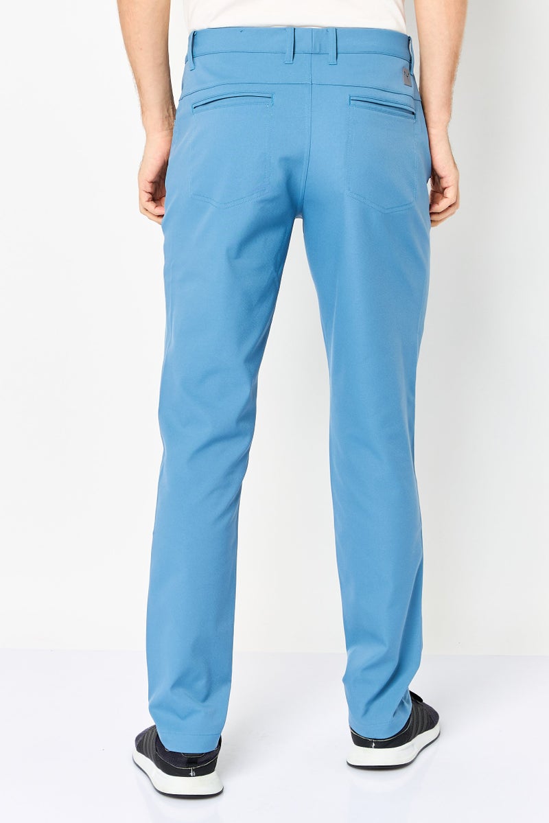 PUMA Men Sportswear Fit Outdoor Track Pants, Sage Blue - Image 4