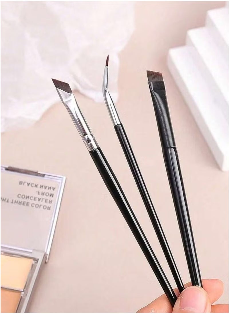 Generic 7pcs Eyeliner Brush Eyebrow Brush Set,Fine Angled Ultra thin Precision Makeup Brushes, Precision Gel Eye Liner  - Image 5