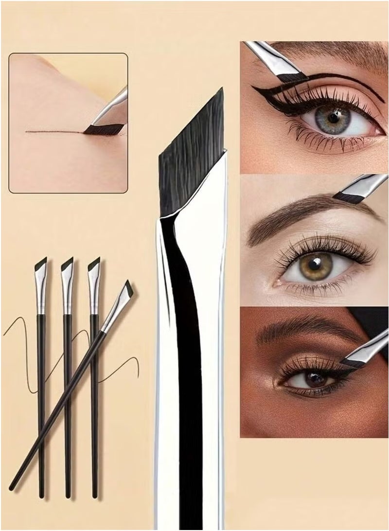 7pcs Eyeliner Brush Eyebrow Brush Set,Fine Angled Ultra thin Precision Makeup Brushes, Precision Gel Eye Liner - Image 3