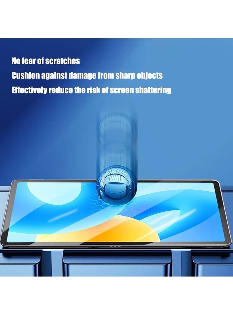 واقي شاشة لجهاز هواوي ميت باد 11.5 (11.5بوصة, MATE PAD)، طبقة من الزجاج المقوى- شفاف - Image 4