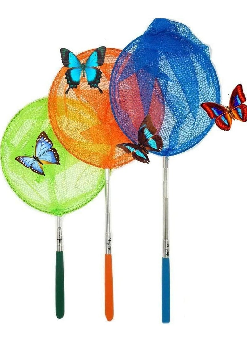 Oasisgalore 3PCS Telescopic Butterfly Nets - Image 1