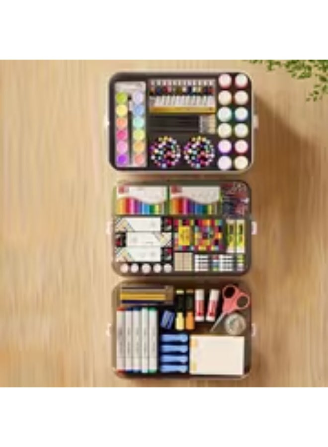 erorex Large Capacity Multi-Layer Storage Box – Durable Multi-Functional Organizer with Dust-Proof Lid for Home & Travel Use (16) - Image 3