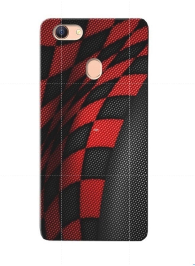 إيه إم سي ديزاين غطاء حماية واقٍ لهاتف أوبو F5 سبورتس أحمر/ أسود