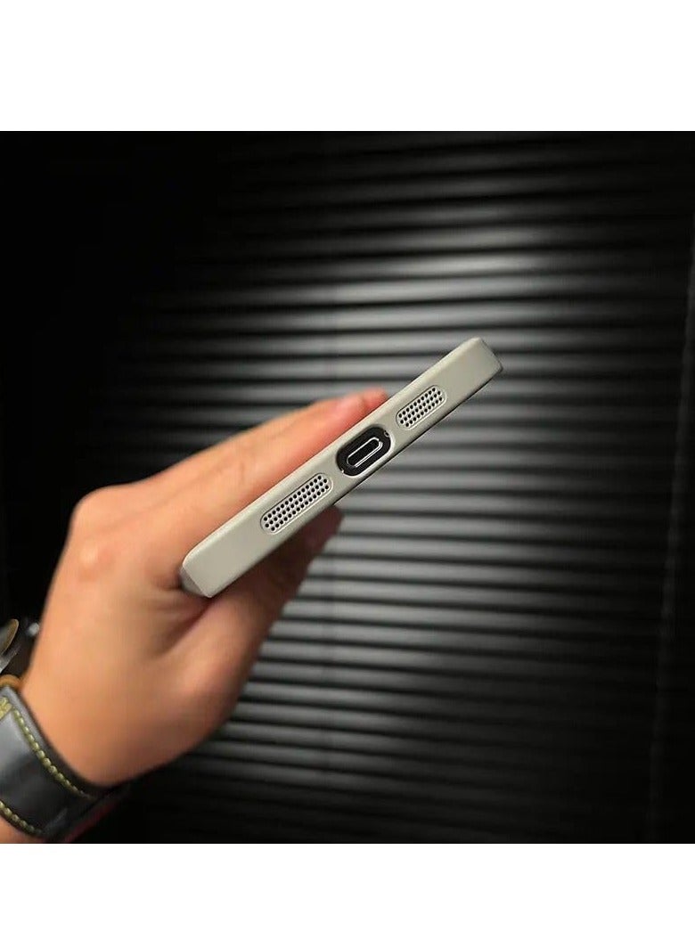 BlueFire Ultra-Thin Magnetic MagSafe Case for iPhone 16 Pro Max – Slim Matte Hard PC Shockproof Cover with Metal Camera Lens Protector, Wireless Charging Compatible, Frosted Anti-Slip Back - Image 4