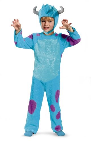 Disguise Disney Pixar Monsters University Sulley Toddler Classic Costume, 3T-4T - Image 1
