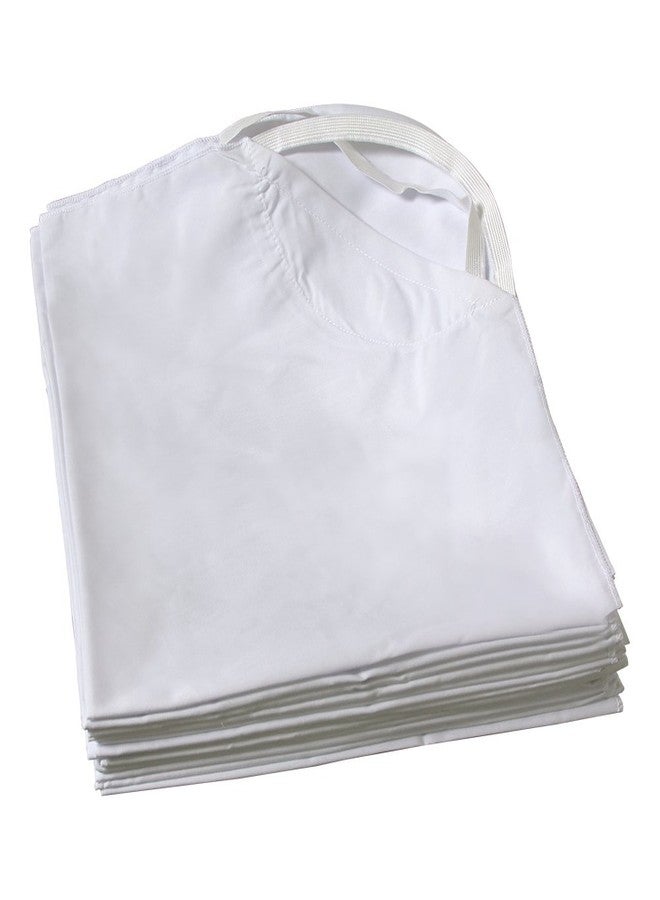 Sprogs Standard Size Daycare Sheets, Soft Fitted Cot Sheets for Preschool and Daycare, Pack of 12, White - Image 2
