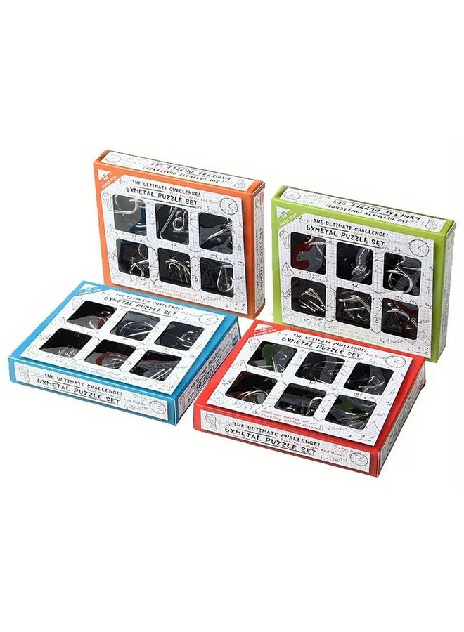 Magicwand Stainless Steel 6 Metallic Intellectual Puzzles for All Age Groups【Pack of 6 Puzzles】 - Image 2