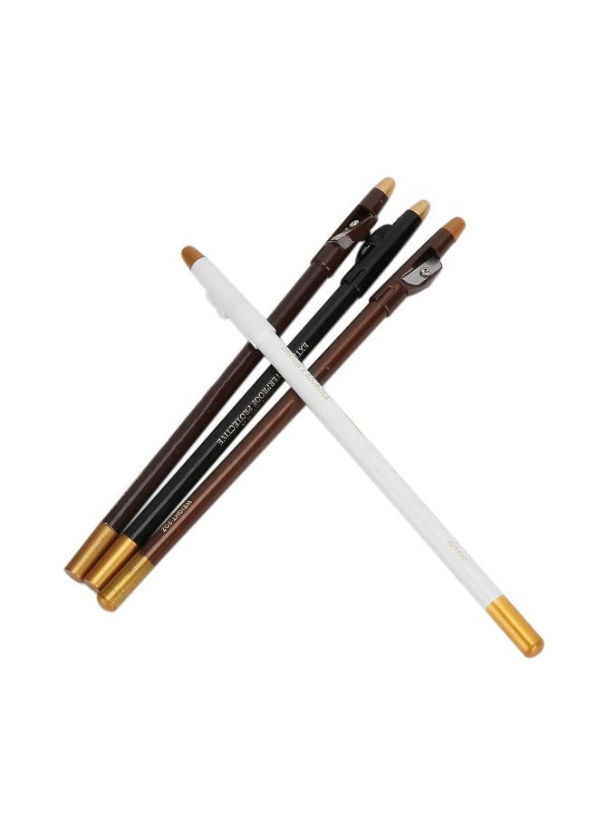 silvercnc - 4Pcs Barber Pencil With Sharpener Hairline, Hairline Pencil Beard Pencil Hair Beard Shape Accessories Barber Pencil For Lineup - Image 1