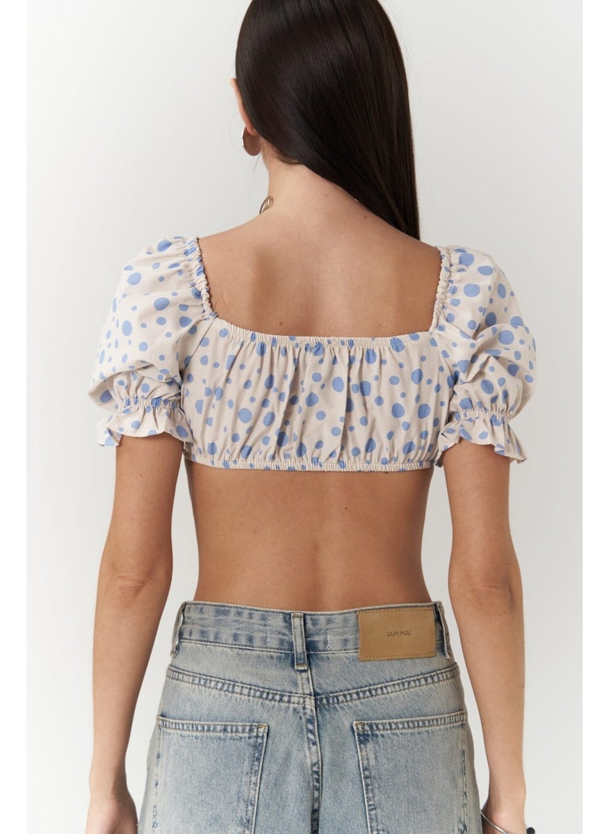 Lisa Blue Polka Dot Crop - pzsku/ZC146C48EE14D8AF4B63CZ/45/_/1741093523/bb0438d5-dd0a-4d56-b2ae-87f5c17c3e22