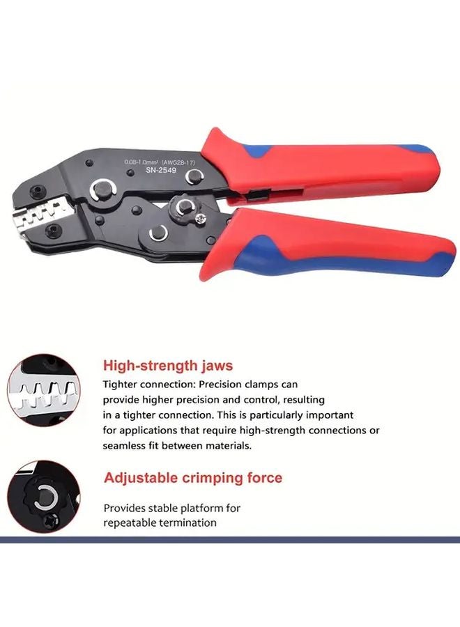 SN 2549 Precision Crimping Pliers For Dupont JST PH XH VH Terminals - Image 3