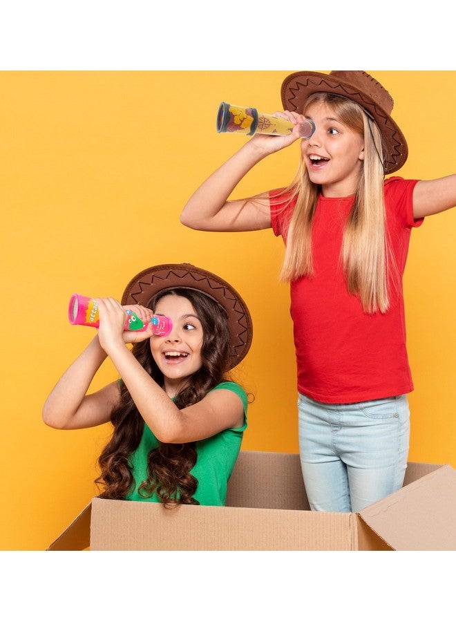 في جراسب لعبة الكالييدوسكوب الدوارة الكلاسيكية الملونة والساحرة من VGRASSP للأطفال مع العديد من الأنماط الجميلة - هدية عيد ميلاد مثالية - اللون والتصميم حسب المخزون (عبوة من قطعتين) - Image 2