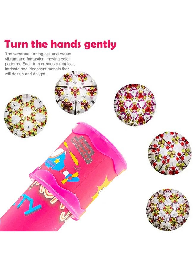 في جراسب لعبة الكالييدوسكوب الدوارة الكلاسيكية الملونة والساحرة من VGRASSP للأطفال مع العديد من الأنماط الجميلة - هدية عيد ميلاد مثالية - اللون والتصميم حسب المخزون (عبوة من قطعتين) - Image 5