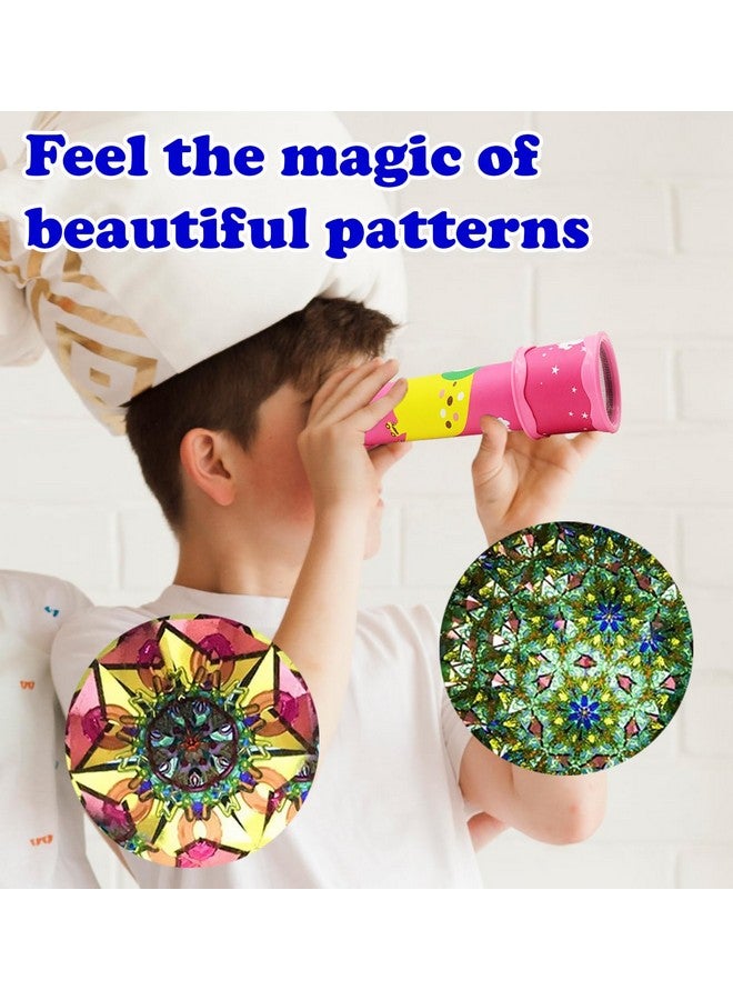 في جراسب لعبة الكالييدوسكوب الدوارة الكلاسيكية الملونة والساحرة من VGRASSP للأطفال مع العديد من الأنماط الجميلة - هدية عيد ميلاد مثالية - اللون والتصميم حسب المخزون (عبوة من قطعتين) - Image 4