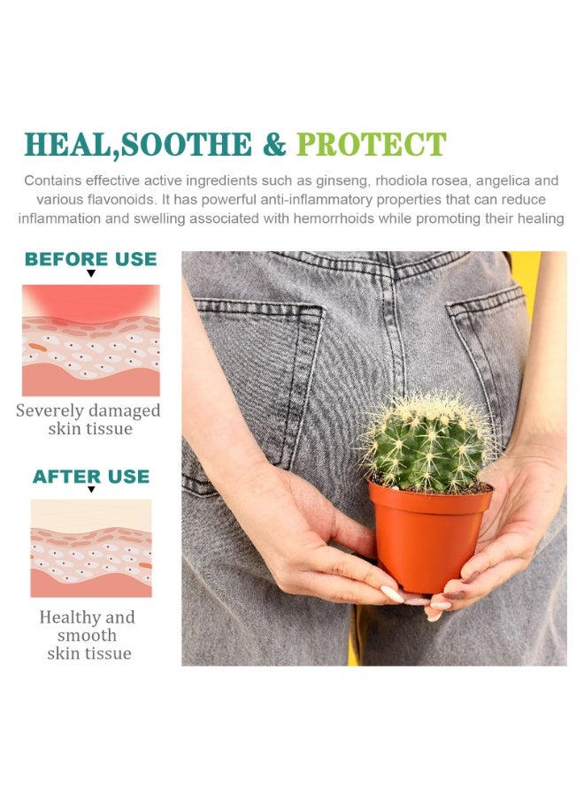 SOUTH MOON Hemorrhoids capsules relieve itching mixed internal and external hemorrhoids soothing capsules - Image 4