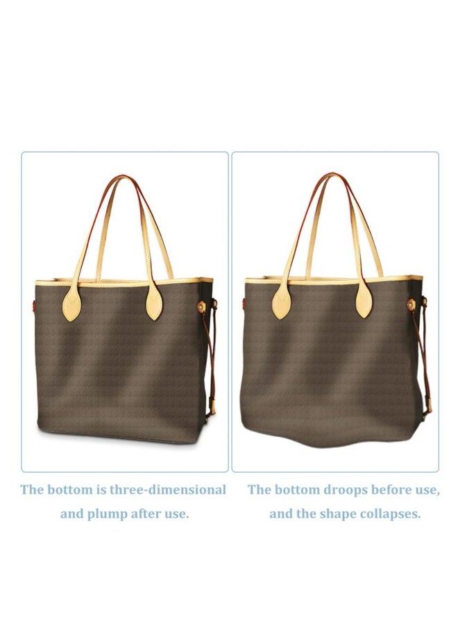 2pcs Handbag Base Shaper, Felt Bag Bottom Shaper Pad Arc Corner Bag Liner Board Insert for Tote Leather Purse Handbag Crossbody Bag Backpack Travel Bag (M-Beige) - Image 5