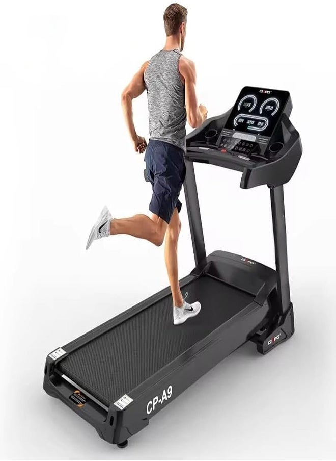 Miracle Fitness Treadmill CP-Q6 AC Motor Treadmill 4.5 HP Peak, Bluetooth, Auto Incline (0-15%), Max 165 kg - Premium Quality Treadmill for Home use and Semi-Commercial Use  - Image 1