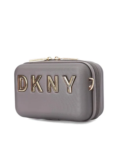 DKNY DKNY Allure Beauty Case Makeup Travel Lighted Case, Cosmetic Bag Organizer Professional Adjustable Divider Storage, Waterproof Portable Make up Train Box Accessories