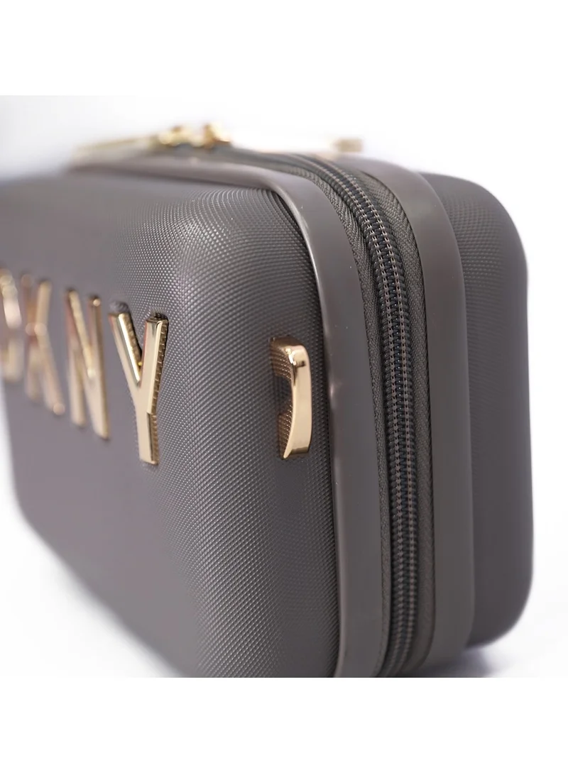 DKNY DKNY Allure Beauty Case Makeup Travel Lighted Case, Cosmetic Bag Organizer Professional Adjustable Divider Storage, Waterproof Portable Make up Train Box Accessories