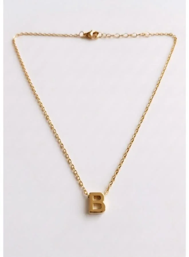 Rovaux  Initial B Pendant Necklace for Women | Best Price UAE