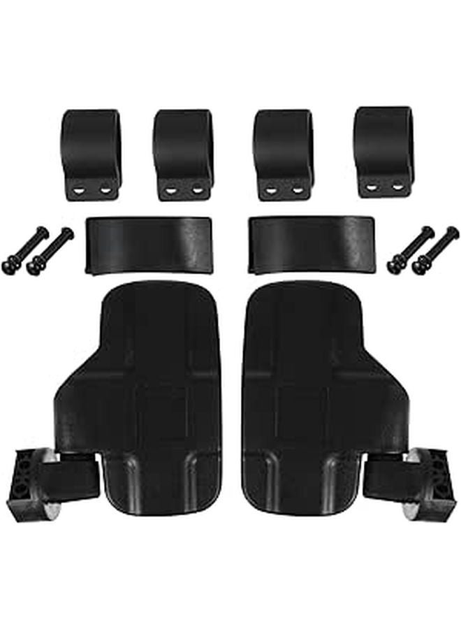 Wide Angle Car Rearview Mirror for Atv Utv Large Field Of View Black - Image 1