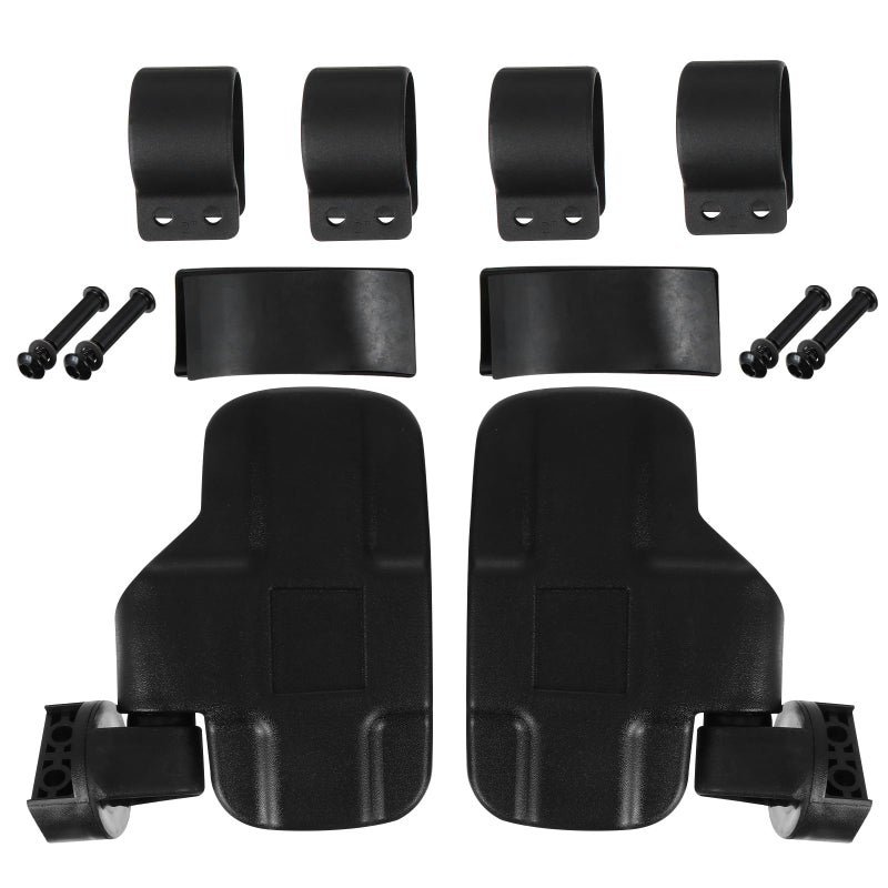 Wide Angle Car Rearview Mirror for Atv Utv Large Field Of View Black - Image 2