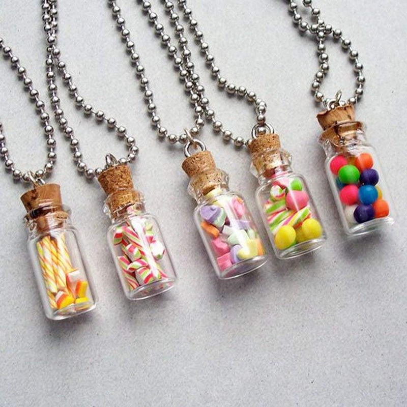 DIY Crafts DIY Crafts Pack Of 40 Pcs Kit Clear Glass Bottles Cork Stopper Vials Storage Container Projects Decoration Party Favors Mini Vials Cork Message Bottle ViPack Of 40 Pcs Kit Clear Glass Bottles  - Image 3