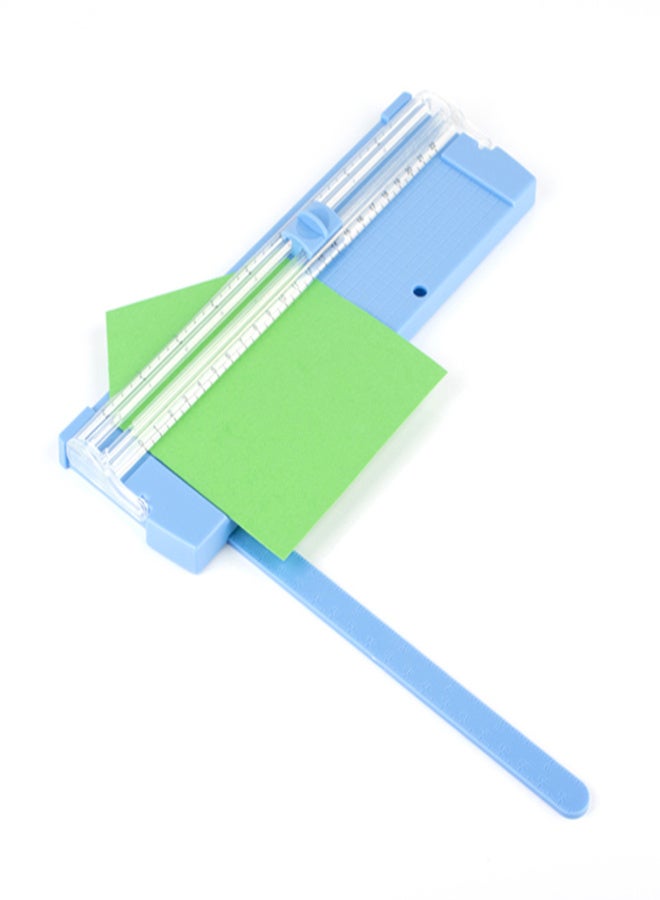 Portable A5 Paper Trimmer 8.7 Inch Cut Length Paper Cutter Scrapbooking Tool Cutting Machine with Side Ruler for Craft Paper Photos Pictures Cards Office Home Supplies - Image 4