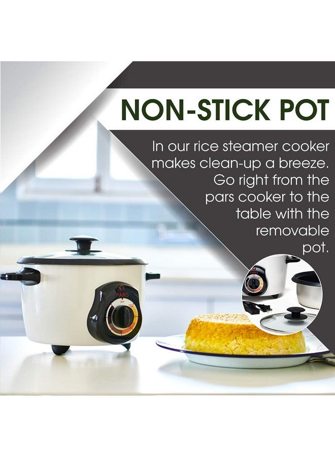 Pars Automatic Persian Rice Cooker - Tahdig Rice Maker Perfect Rice Crust 3 Cup - Image 4