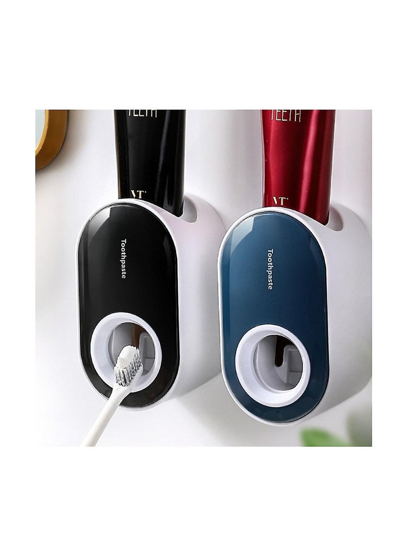 Lazy automatic toothpaste squeezer wall-mounted convenient without drilling holes 2 Pack - Image 1