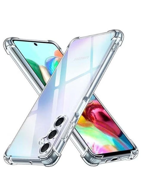 Protective Case Cover for Samsung Galaxy M54 5G  ,TPU Soft Corner Back Case , Ultra Slim Clear Case, Shockproof Transparent Case cover