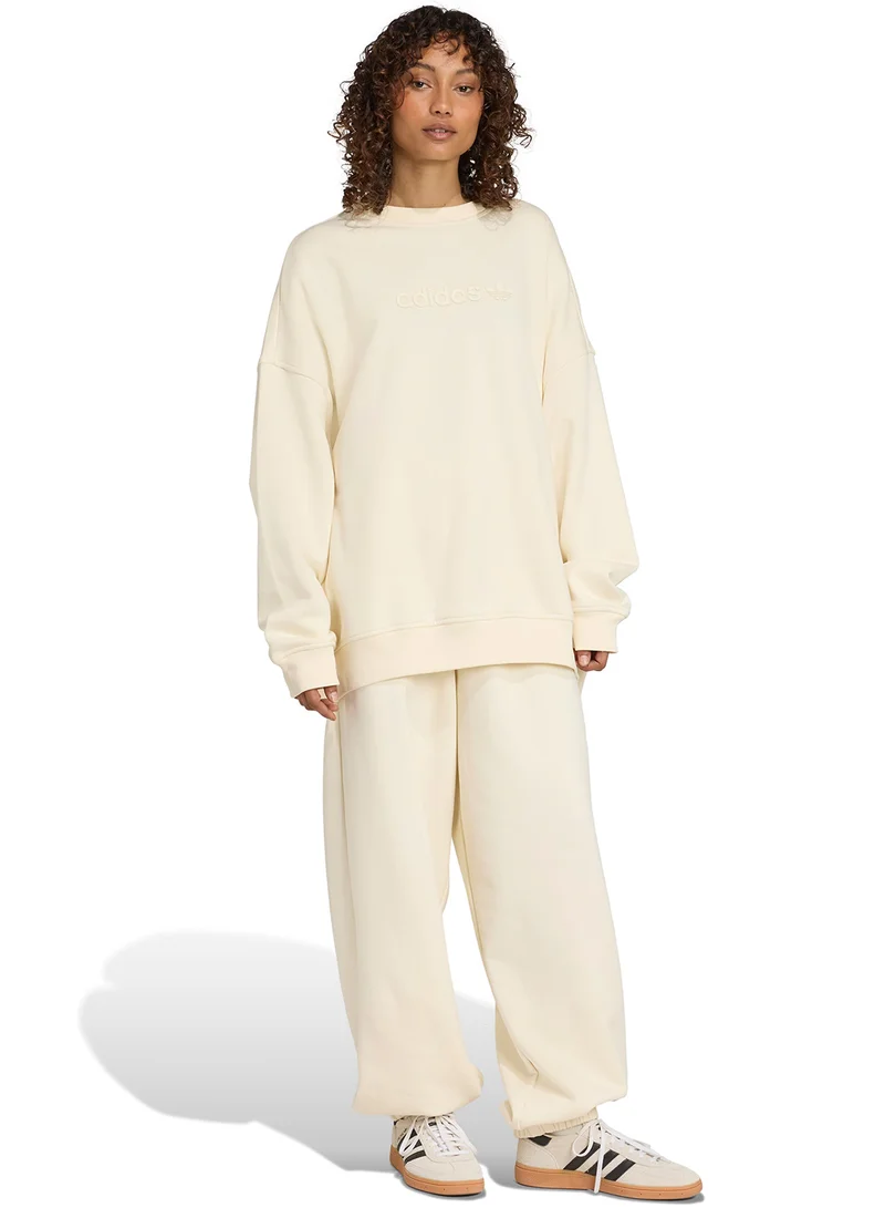 adidas Originals  Essential Linear Oversized Joggers for Women | Best Price UAE