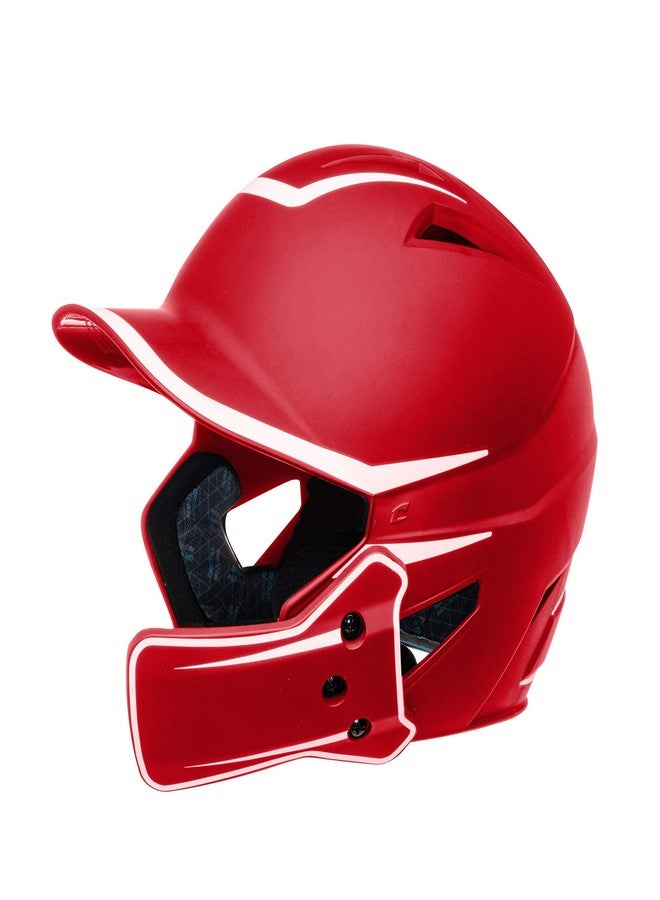 CHAMPRO Hx Legend Plus Baseball Batting Helmet with Reversible Jaw Guard Medium, HXM2JGSCJ - Image 1