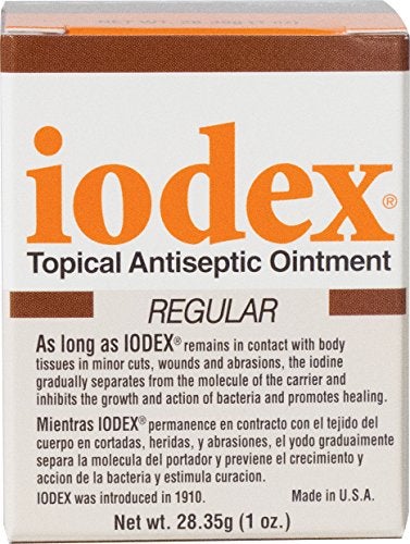 IODEX BAAR Iodex Topical Healing Ointment 47 Iodine for Infection Prevention and Soothing Relief Perfect for Cuts Scrapes Wounds Bruises Minor Burns Bug Bites Rashes More Made in The USA 1 oz - Image 2