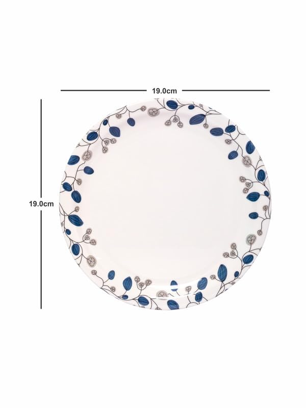 Servewell Side Plate Set 6 pc Rnd 19 cm - Blue Décor - Image 3