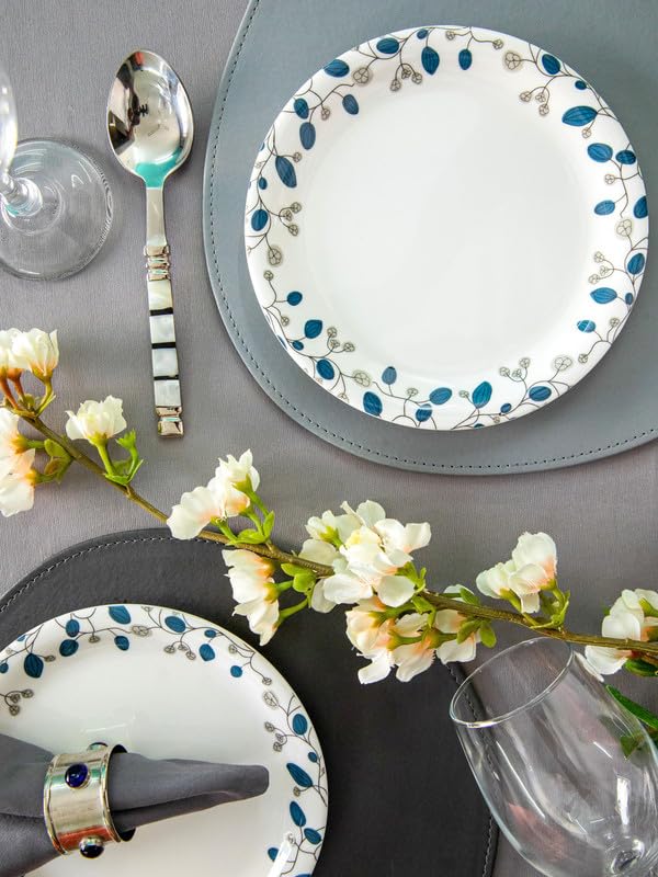 Servewell Side Plate Set 6 pc Rnd 19 cm - Blue Décor - Image 1