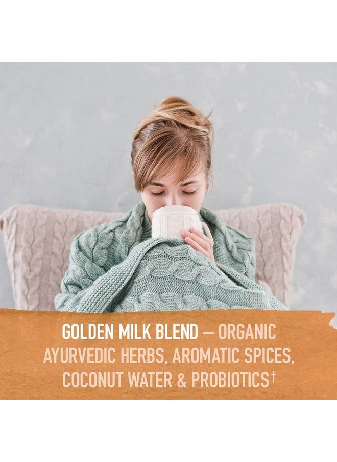 Garden of Life مسحوق التغذية والتعافي الذهبي من Mykind Organics 44 مجم من الكركمين والكركم (95% من الكركمينويدات) وأشواغاندا العضوية من Nongmo، مكملات عشبية نباتية وخالية من الجلوتين، 30 وجبة  - Image 3