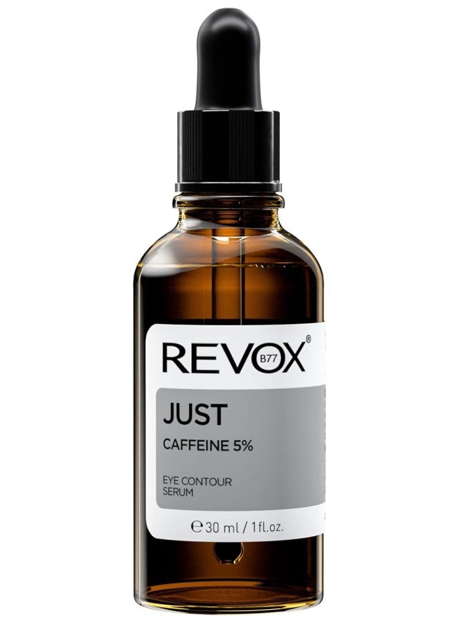 REVOX JUST Caffeine 5% Eye Contour Serum - 30ml - Image 2
