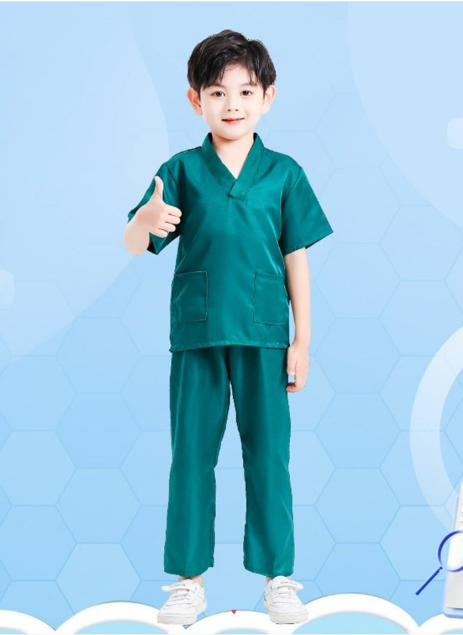 Gasin Children's nurses' clothing performance scientific experiment role performance medical clothing 