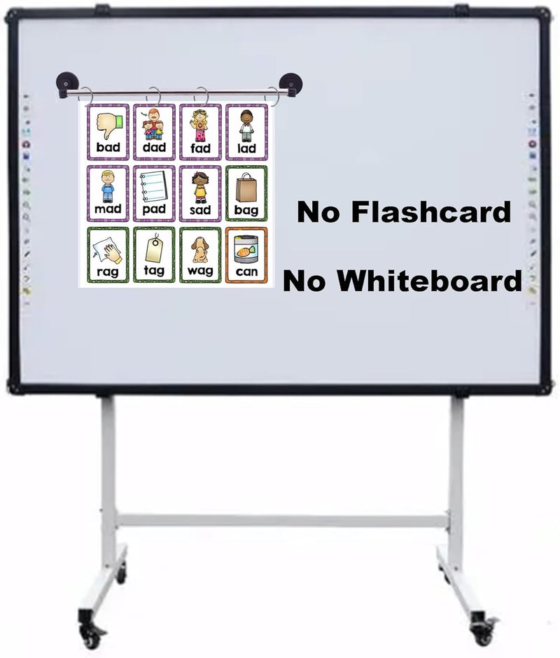 YYST 'YYST 29'' (74CM) Magnetic Anchor Chart Holder Adjustable Magnetic Date Cards Holder Calendar Holder for Kids Crafts, Classroom Calendar, Classroom Decor W O Rings' - Image 5