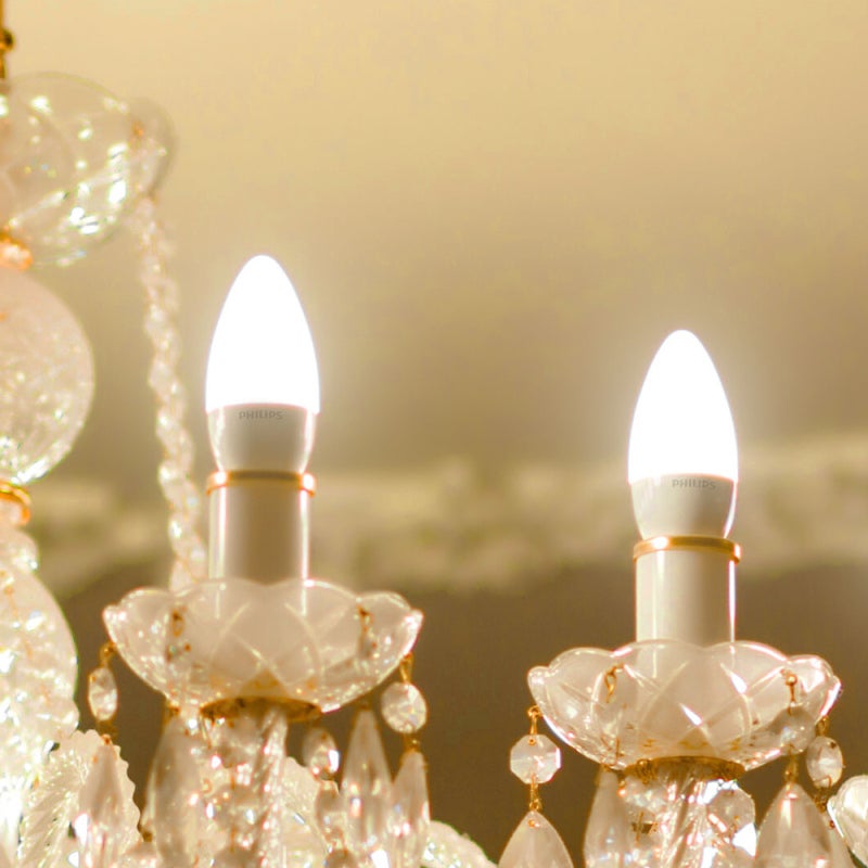 Philips Smart Bulb Crystal Version: 3000K-5700K Adjustable, Dimmable, Eye Comfort LED Lighting - App & WiFi Remote Control, Wide Color Range, Standard Shape for Smart Home Use - Image 5