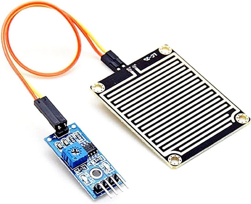 Electrobot Rain Sensor Module Kit for Weather Monitoring with AO and DO Outputs Adjustable Sensitivity LM393 Driver LED Indicators Compatible with Rduino UNO Pack of 2 Signal Detection Boards - Image 5