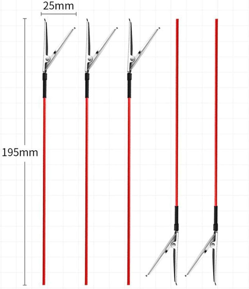 Model Painting Clips 10-Pack, Metal Crocodile Clip Sticks for Hobby Tools, Adjustable Clamping Force, Heat Resistant, 19.5cm (7.7 inch) - Image 5