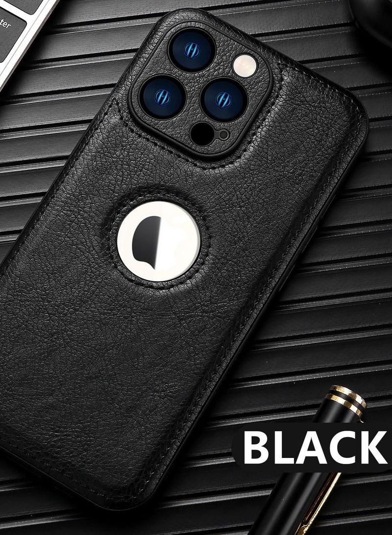 Suteni Back Cover Leather Camera Protective Mobile Phone Case for iPhone - Image 2