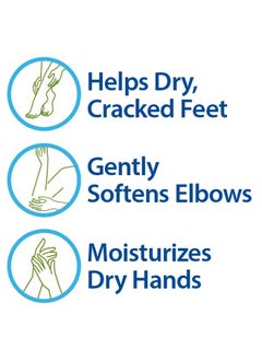 Globe Urea Cream 40% - (4 Oz) Intensive Hydration For Dry And Cracked Heels, Feet, Hands, Elbows And Knees - Callus Remover, Hydrating Cream For Dry Skin - Helps Athletes Foot - Foot Odor  - Image 1