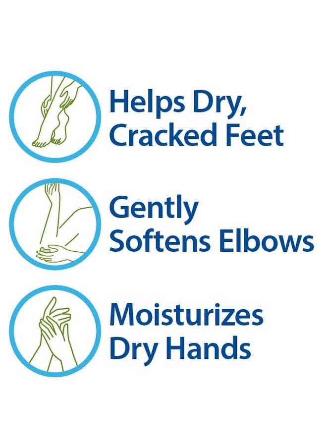 Globe Urea Cream 40% - (4 Oz) Intensive Hydration For Dry And Cracked Heels, Feet, Hands, Elbows And Knees - Callus Remover, Hydrating Cream For Dry Skin - Helps Athletes Foot - Foot Odor  - Image 1