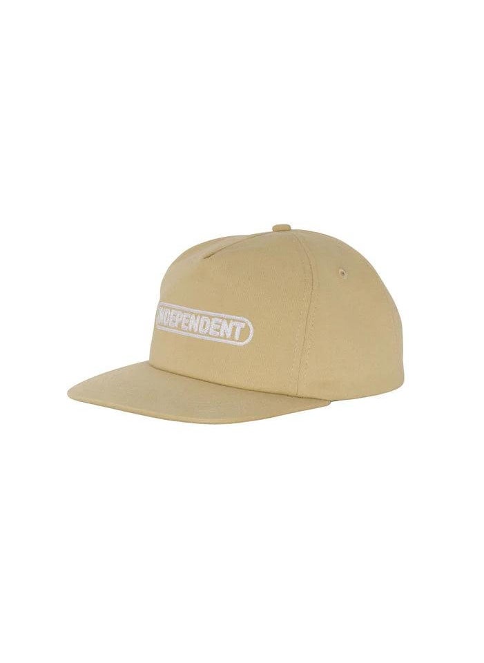Independent - Independent Baseplate Snapback Cap - Tan - Image 1