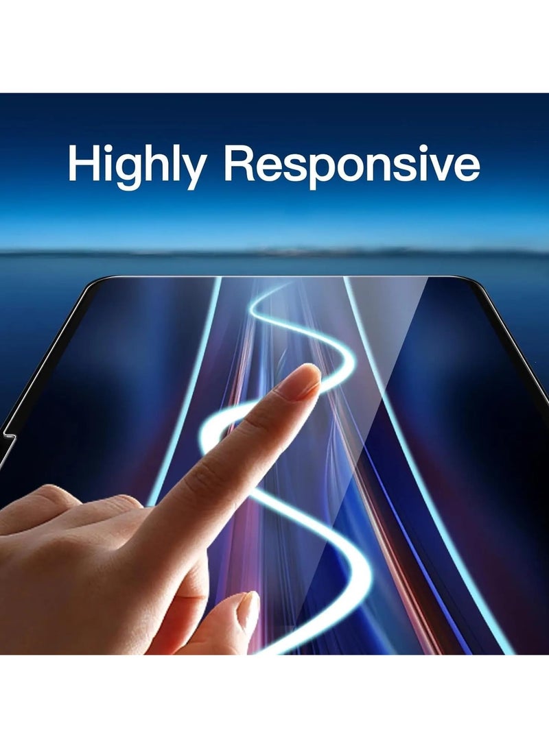 2 Pack Screen Protector for iPad Air 11 Inch (M3) 2025/ (M2) 2024, Tempered Glass Film Guard for iPad Air 7th/6th Generation Accessories -Clear - Image 3